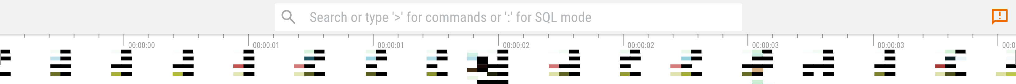 SQL query in search bar
